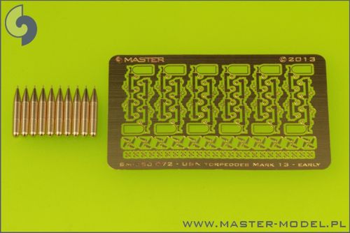 Master SM350-072 1:350 USN Airborne torpedoes Mark 13