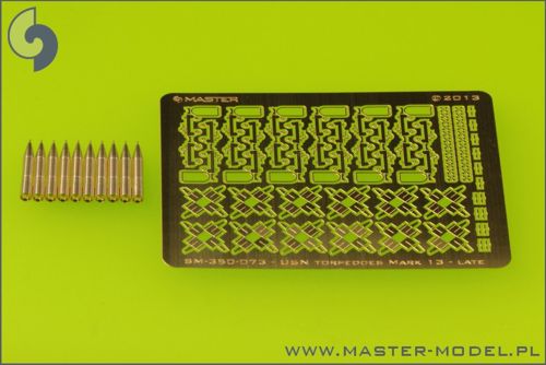 Master SM350-073 1:350 USN Airborne torpedoes Mark 13