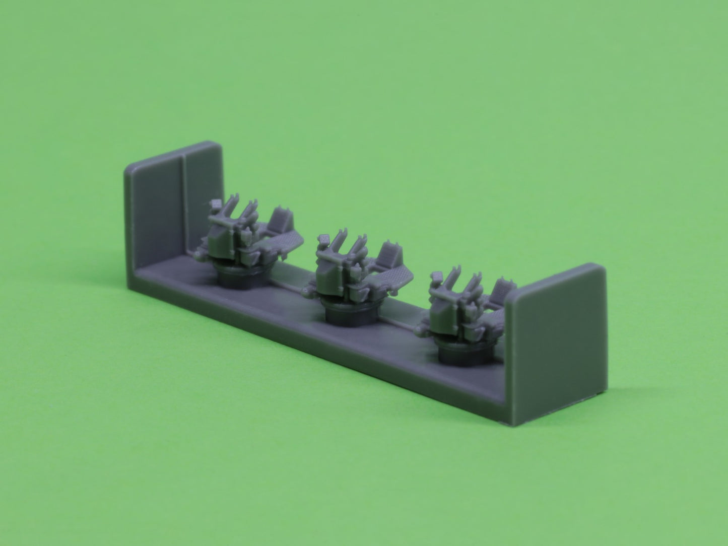 Master SM350-092 1:350 USN 40 mm/56 Bofors twin mount ver.2/with Mk-51 director