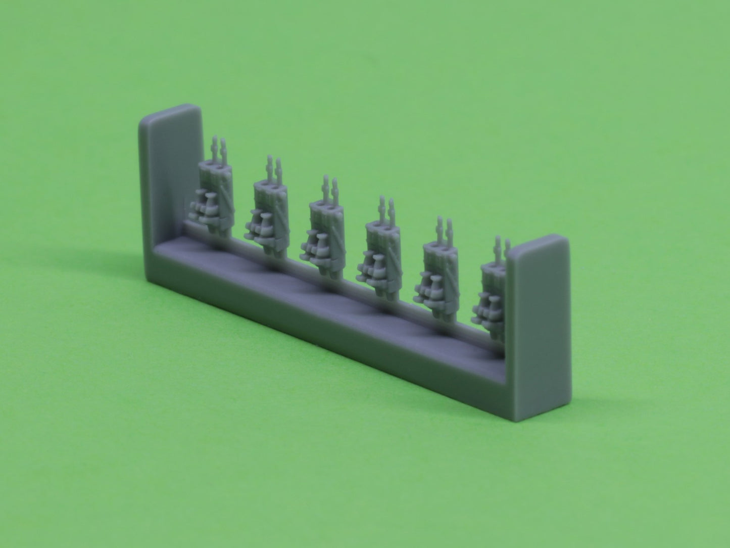Master SM350-092 1:350 USN 40 mm/56 Bofors twin mount ver.2/with Mk-51 director