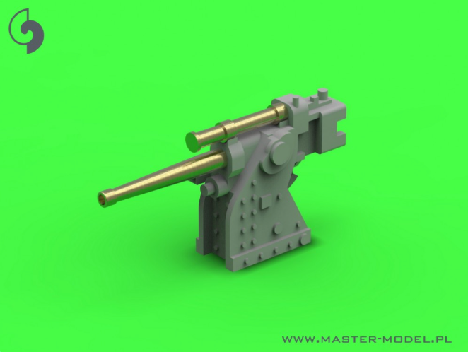 Master SM350-102 1:350 French training gun 90mm Model 1935