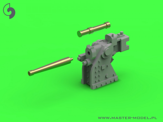 Master SM350-102 1:350 French training gun 90mm Model 1935