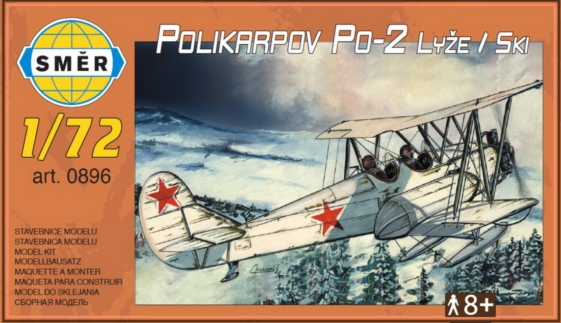 Smer SM72-896 1:72 Polikarpov Po-2 'Skis'