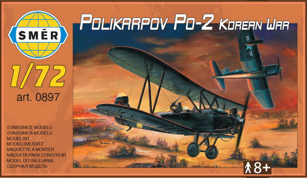 Smer SM72-897 1:72 Polikarpov Po-2 'Korean War'