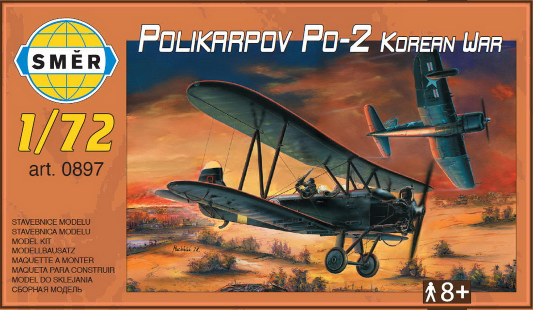 Smer SM72-897 1:72 Polikarpov Po-2 'Korean War'