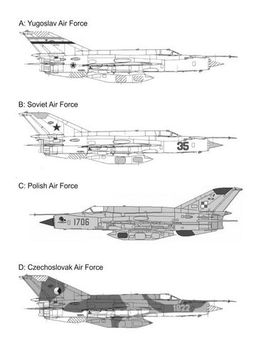 Smer SM72-926 1:72 Mikoyan MiG-21R 'Recce'