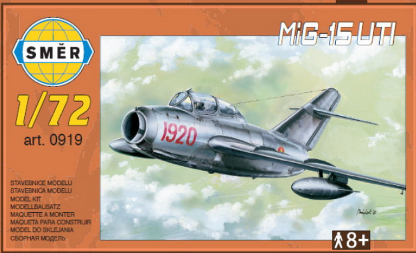 Smer SM72-919 1:72 Mikoyan MiG-15UTI ex-KP/KOPRO