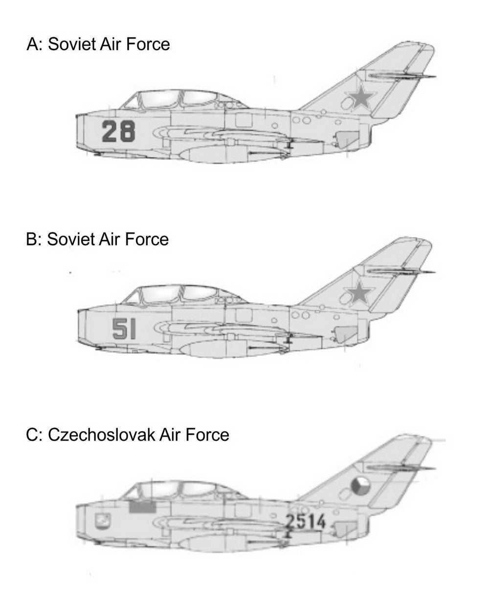 Smer SM72-919 1:72 Mikoyan MiG-15UTI ex-KP/KOPRO