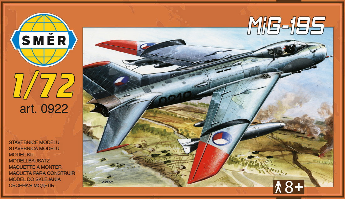 Smer SM72-922 1:72 Mikoyan MiG-19S ex Kopro