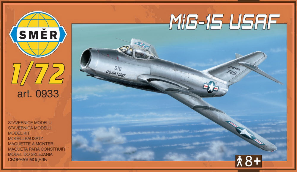 Smer SM72-933 1:72 Mikoyan MiG-15 USAF