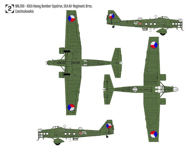 Smer SM72-938 1:72 Aero MB-200