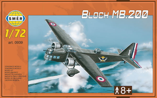 Smer SM72-939 1:72 Bloch MB.200