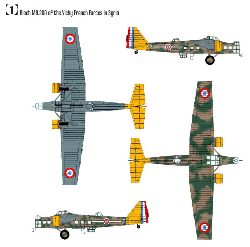 Smer SM72-939 1:72 Bloch MB.200