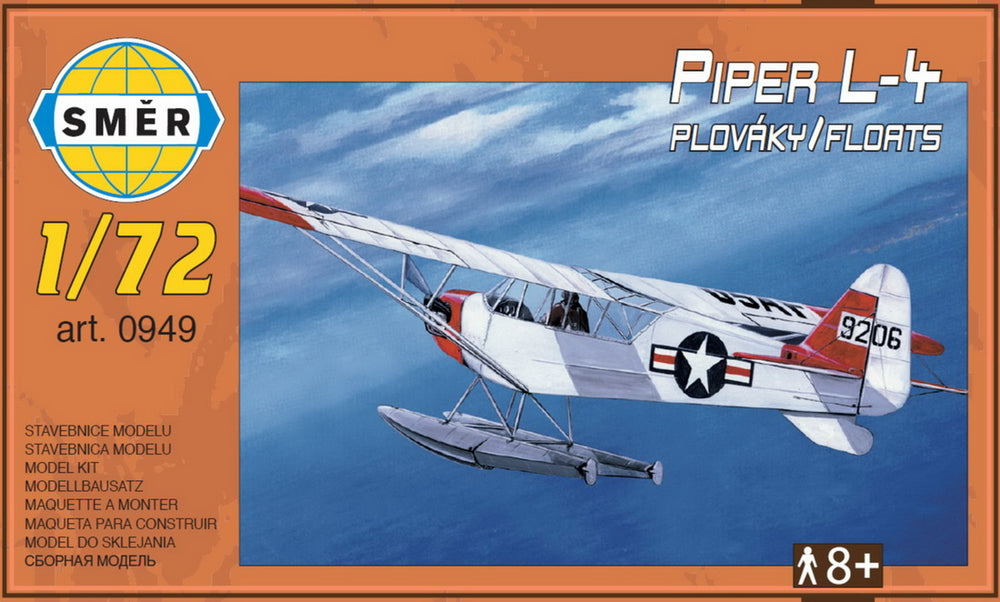 Smer SM72-949 1:72 Piper L-4H "on floats"