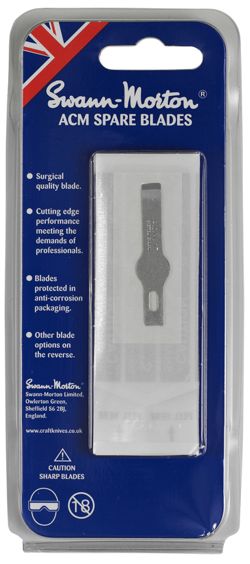 Swann Morton SM9137 No.17 Blade to fit SM9105 No.1 handle in pack of 5 blades.