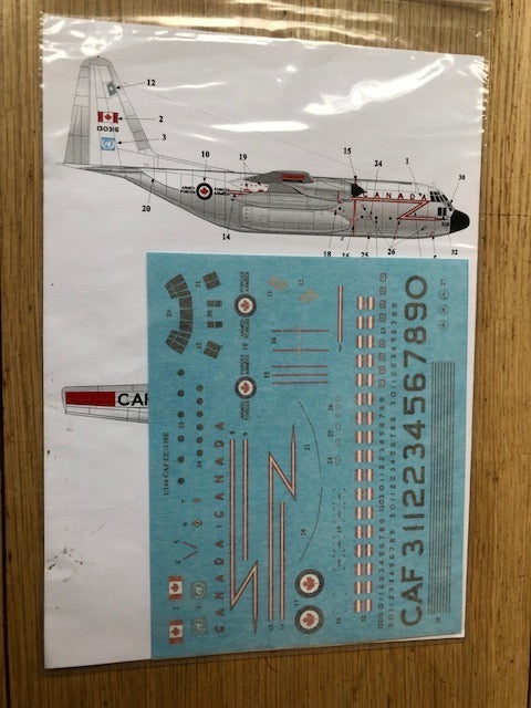 S & M Models SMK44-61 1:144 CAF Lockheed CC-130E Hercules