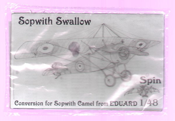 Spin Models SPINK803 1:48 Sopwith Swallow conversion