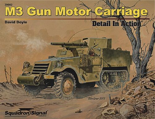 Squadron Signal SQS39002 M3 GM Carriage Detail In Action [M3A1 White]
