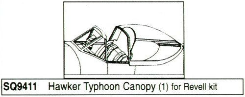 Squadron Canopies SQS9411 1:32 Hawker Typhoon Mk.IB