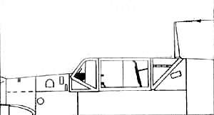 Squadron Canopies SQS9803 1:24 Messerschmitt Bf-109E-4/Bf-109E-7 canopy