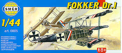 Smer SM48-805 1:44 Fokker Dr.I Triplane