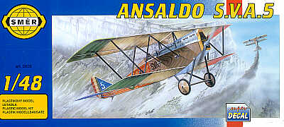 Smer SM48-808 1:50 Ansaldo SVA.5