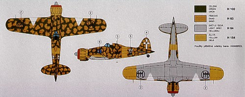 Smer SM48-820 1:48 Macchi C.200 Saetta