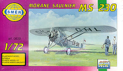 Smer SM72-839 1:72 Morane-Saulnier MS.230
