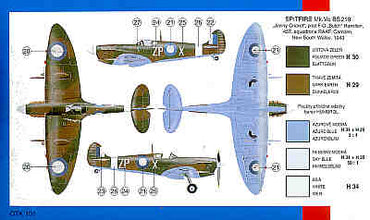 Smer SM72-871 1:72 Supermarine Spitfire Mk.VC RAAF