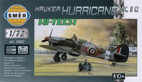 Smer SM72-882 1:72 Hawker Hurricane Mk.IIC with etched parts