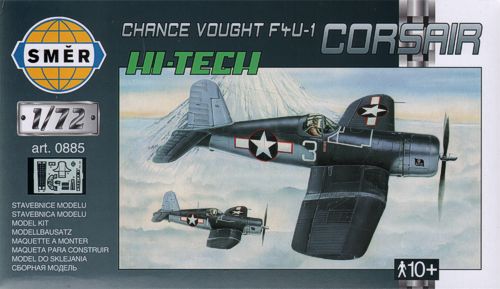 Smer SM72-885 1:72 Vought F4U-1 Corsair with etched parts