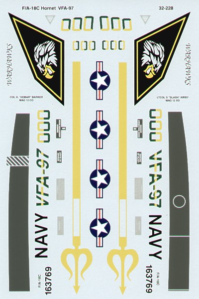 Superscale SS32228 1:32 McDonnell-Douglas F/A-18C Hornet