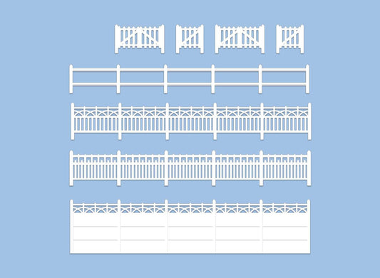 Wills Kits SS43 Concrete Fencing HO/OO Gauge