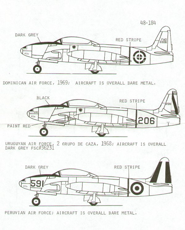 Superscale SS480184 1:48 Lockheed T-33 Shooting Star
