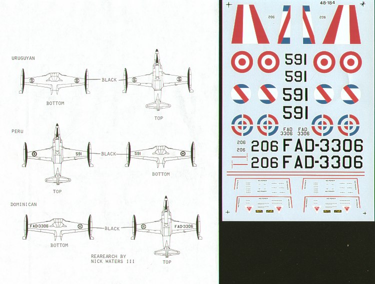 Superscale SS480184 1:48 Lockheed T-33 Shooting Star
