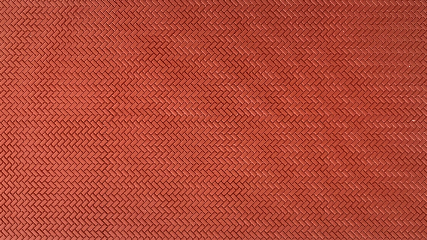 Wills Kits SSMP236 Herringbone Block Paviors HO/OO Gauge