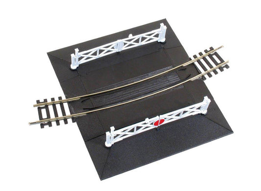 PECO ST-263 Curved Level Crossing, 3rd Radius HO/OO Gauge