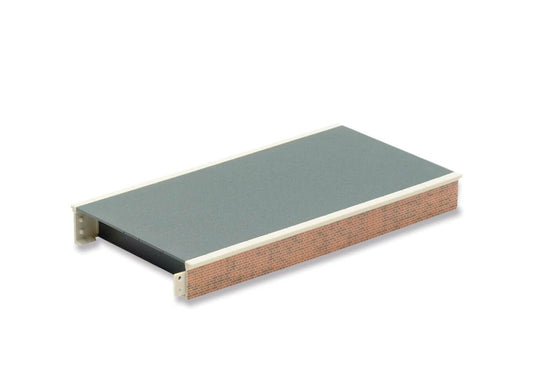 PECO ST-290 Platform Straight, Brick HO/OO Gauge