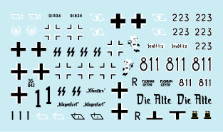 Star Decals STAR35842 Waffen-SS StuG.III Ausf.C-G 1:35