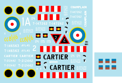 Star Decals STAR35861 1:35 Three Rivers Regiment