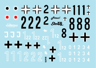 Star Decals STAR35870 1:35 German Tanks in Italy #1
