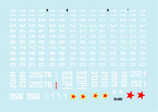 Star Decals STAR35885 1:35 JNA