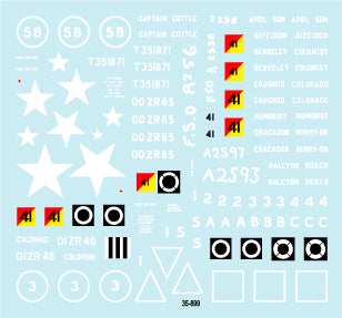 Star Decals STAR35899 1:35 8th K.R.I.H Centurions in the Korean War 1950-51.