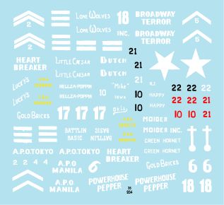 Star Decals STAR35934 1:35 U.S