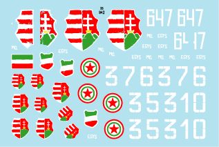 Star Decals STAR35942 1:35 Hungarian Uprising 1956 #1