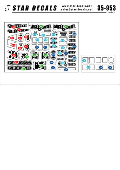 Star Decals STAR35953 1:35 Australian Tanks and AFVs