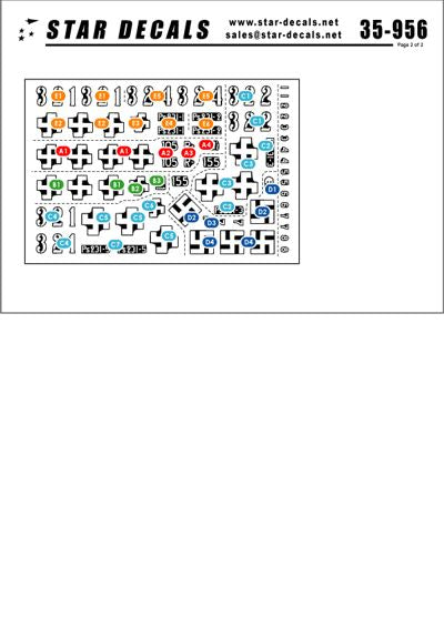 Star Decals STAR35956 1:35 Finnish Tanks in WW2