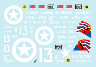 Star Decals STAR35973 1:35 U.S