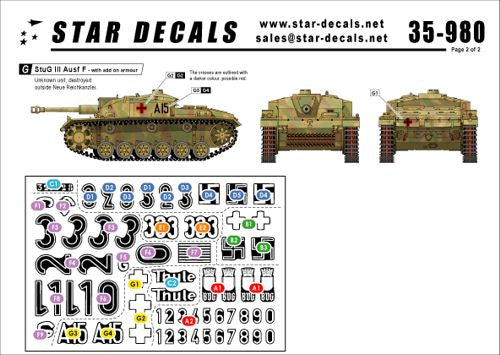 Star Decals STAR35980 1:35 Berlin #2