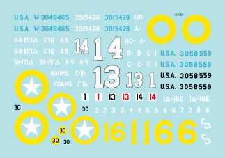 Star Decals STAR35983 1:35 U.S